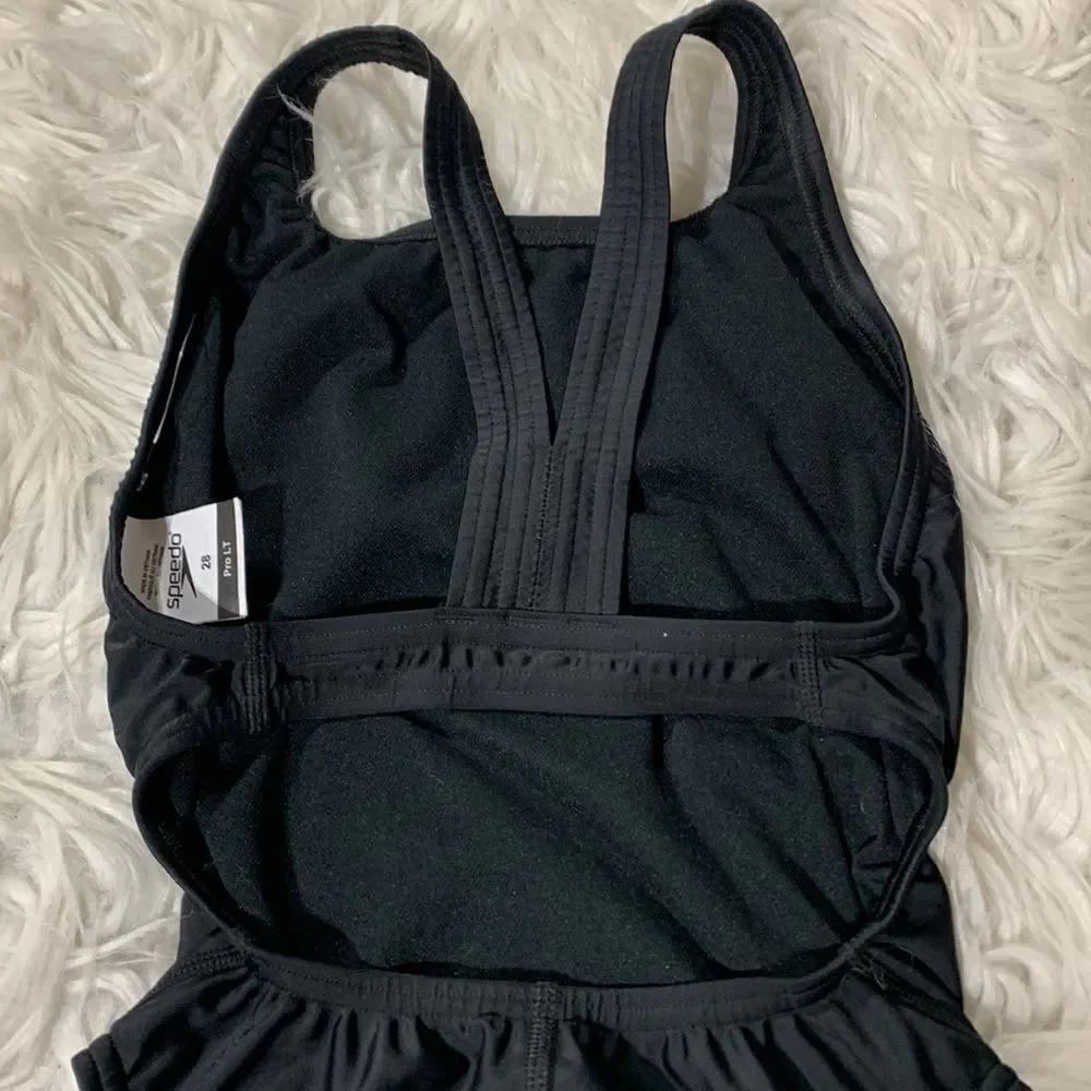🟢3 for $20——-SPEEDO ProLT style 8191481 one piece swimsuit lined Youth Size 28